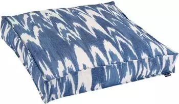 H.O.C.K. Amarador Bodenkissen Polyacryl 60x60x10cm blau gemustert (72470866-0)