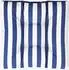vidaXL Palettenkissen Blau-Weiß Gestreift 70x70x12cm Stoff (360484)