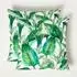 Homescapes Outdoor-Kissen Bananenblätter-Motiv, grün, 45x45cm (2er-Set)