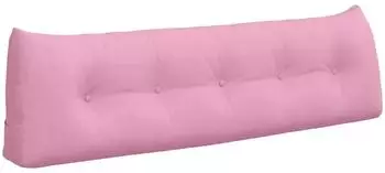 vidaXL R&uuml;ckenkissen, Stoff, rosa, 160x24x50cm (42014543)