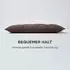 Homescapes Stuhlkissen 6er-Set 100% Baumwolle 40x40cm braun, Indoor/Outdoor (SA-SP-N-CHOC-6)
