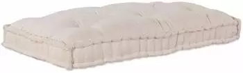 vidaXL Palettenkissen 120x80x12cm Stoff, creme
