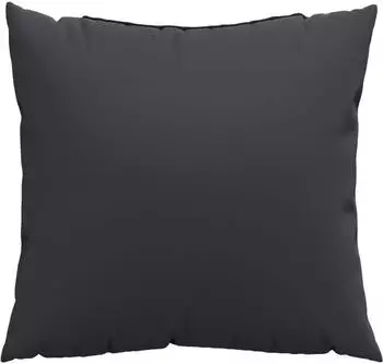 vidaXL Sofakissen 4 Stk., Stoff, schwarz, 40x40cm (360366)