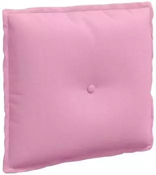 vidaXL Rückenkissen rosa 50x19x45cm Stoff