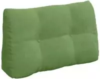 vidaXL R&uuml;cken Kissen Hellgr&uuml;n 80 x 24 x 50 cm Samt
