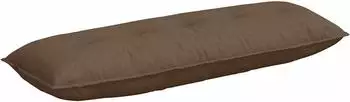 vidaXL Rückenkissen braun 140x19x50cm Stoff (42014834)
