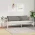 vidaXL Rückenkissen taupe 200x19x50cm Stoff (42014965)