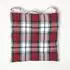 Homescapes Macduff Sitzkissen Schottenmuster 100% Baumwolle 4er-Set (40x40cm)