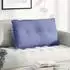 vidaXL Rückenkissen Jeans blau 80x19x50cm Stoff (42014715)