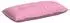 vidaXL Rückenkissen rosa 100x19x50cm Stoff