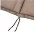 Spetebo Hochlehner Auflage Sitzkissen, taupe (3612)