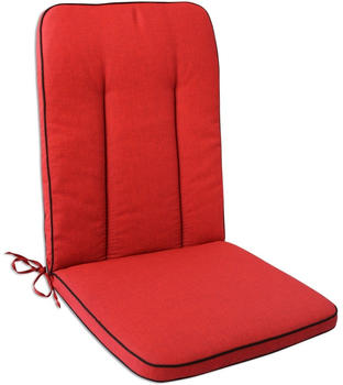 OUTLIV. Romeo Elegance Hochlehnerauflage 109x48x5 cm Olefin Rot