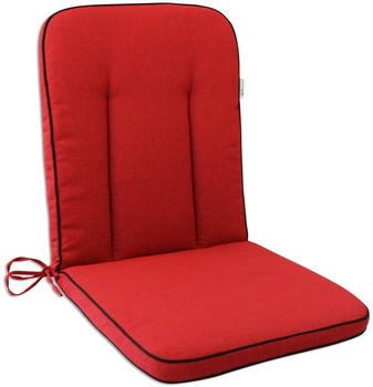 OUTLIV. Romeo Niederlehnerauflage 90x40x5 cm Olefin Rot