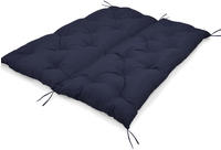 Bankauflage Flair Br Dunkelblau, 180x100x10cm - Beautissu