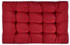 Beautissu Style Palettenkissen Sitzkissen 120x80x15 cm rot