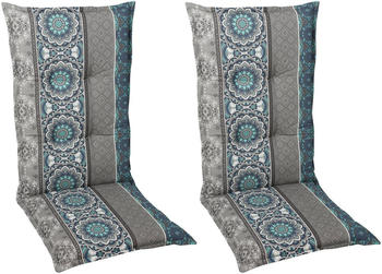 GO-DE Mittellehner 2er 110x50cm blau (69491821)