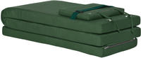 Beautissu LoftLux Dc 175x45 cm für Deckchair dunkelgrün