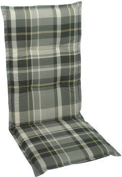 GO-DE Hochlehnerauflage 2er 120x50cm grau/cremefarben/anthrazit (44974636)