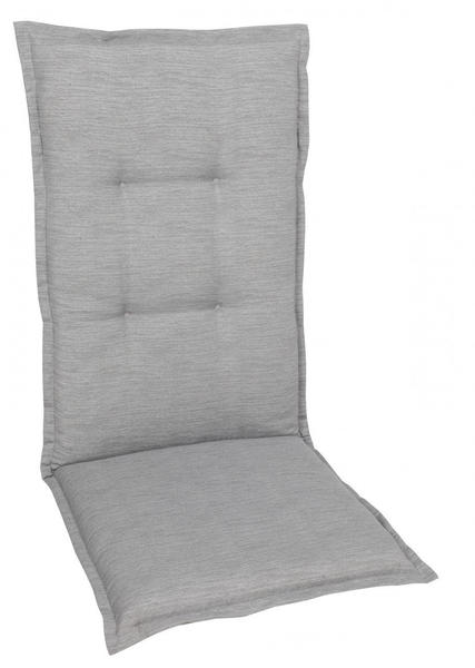 GO-DE Sesselauflage hoch 120 x 50 x 6 cm grau