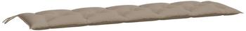 vidaXL Gartenbank-Auflage 180x50x7cm Stoff Taupe (314976)