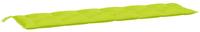 vidaXL Gartenbank-Auflage Hellgr&uuml;n 200x50x7 cm Oxford-Gewebe