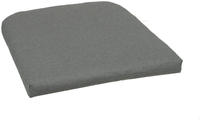 Textil Sitzkissen Malta High Tea Anthrazit Sitzpolster Auflage Kissen - Go-de