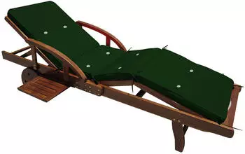 Detex Auflage Sunlounger 195x55x5cm gr&uuml;n (101082)
