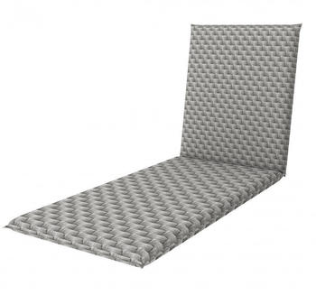 Doppler Rollliegenauflage Living 195x60x6cm grau (5142152909)