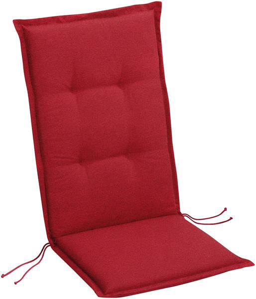 Best Sesselauflage hoch STS 120x50x7cm D.1827 Rot (4201827)