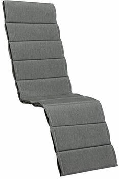 Kettler Cirrus Silver Line Relaxliegenauflage 188x54cm Polyacryl Dunkelgrau (0108022-8003)