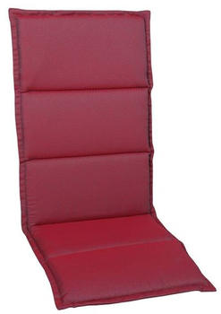 OUTLIV. Sesselauflage hoch 120x48x3cm Dessin 928 Rot (17928-01)