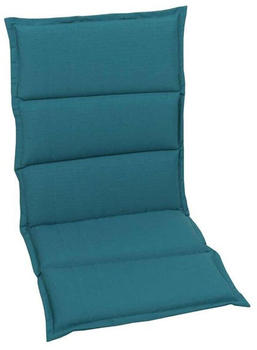 OUTLIV. Sesselauflage mittel 106x48x3cm Dessin 926 Blau/Grün (17926-25)