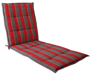OUTLIV. Florence Gartenliegenauflage 190x60x6cm Polyester Rot (P204044-2096HSF)