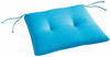 Best Stuhlauflage Uni 46x45cm blau
