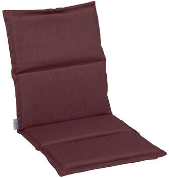 Stern Universal Sesselauflage hoch 123x50x3cm Polyacryl Rot (404095)
