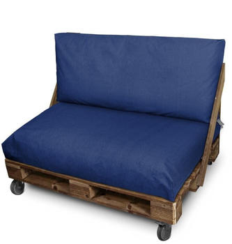 Happers Outdoor pallet cushion 120x60x20 Blue