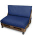 Happers Outdoor-Palettenkissen 120x60x20