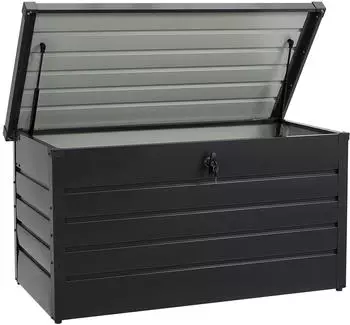 Juskys Aufbewahrungsbox Limani schwarz