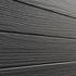 Deuba Woody Holzoptik klappbarem Deckel 120x46x57cm schwarz