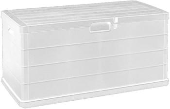Mojawo XL Auflagenbox Kunststoff 340L Weiß