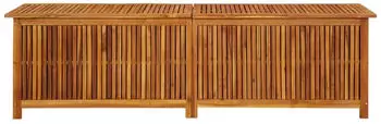 vidaXL Garten-Aufbewahrungsbox 200x50x58cm Akazie (316500)