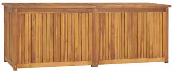 vidaXL Gartenbox 150x50x55cm Massivholz Teak