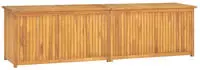 vidaXL Gartenbox 200x50x55 cm Massivholz Teak