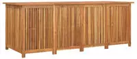 vidaXL Gartenbox 200x80x75 cm Massivholz Akazie