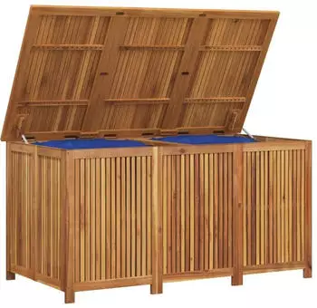 vidaXL Gartenbox 150x80x75cm Massivholz Akazie