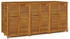 vidaXL Gartenbox Massivholz Akazie 210 x 87 x 104 cm