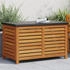 vidaXL Gartenbox Massivholz Eukalyptus 90 x 48 x 55 cm