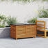 vidaXL Gartenbox Massivholz Eukalyptus 90 x 48 x 55 cm