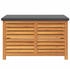 vidaXL Gartenbox Massivholz Eukalyptus 90 x 48 x 55 cm