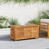 vidaXL Gartenbox Massivholz Akazie mit Lüftungsschlitzen 113 x 50 x 56 cm